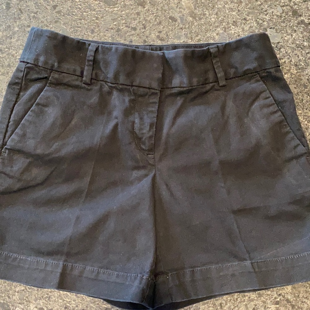 Black loft shorts